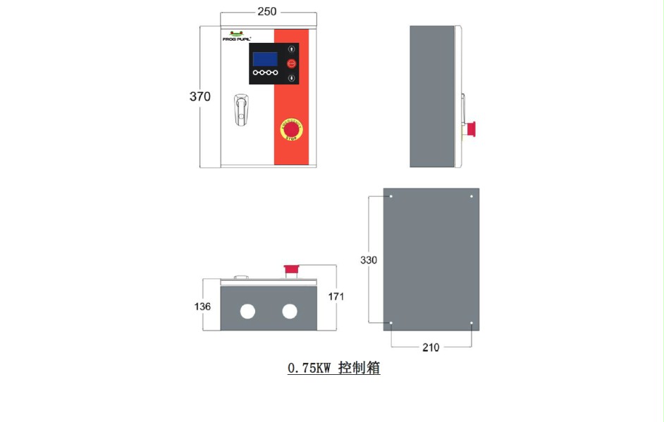 快速门变频控制箱